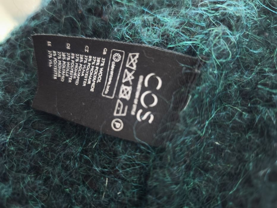 COS пуловер вълна и мохер р-р Л