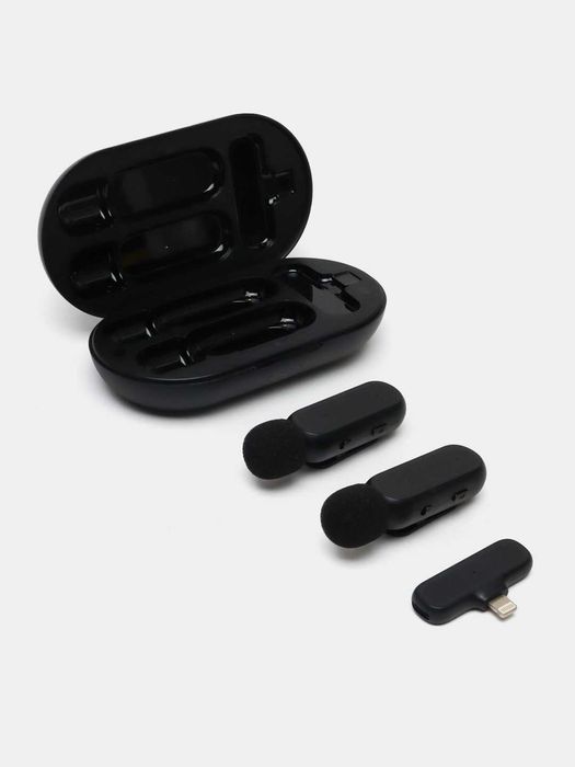 Петличка 2 штуки, микрофон беспроводной для iPHONE 15