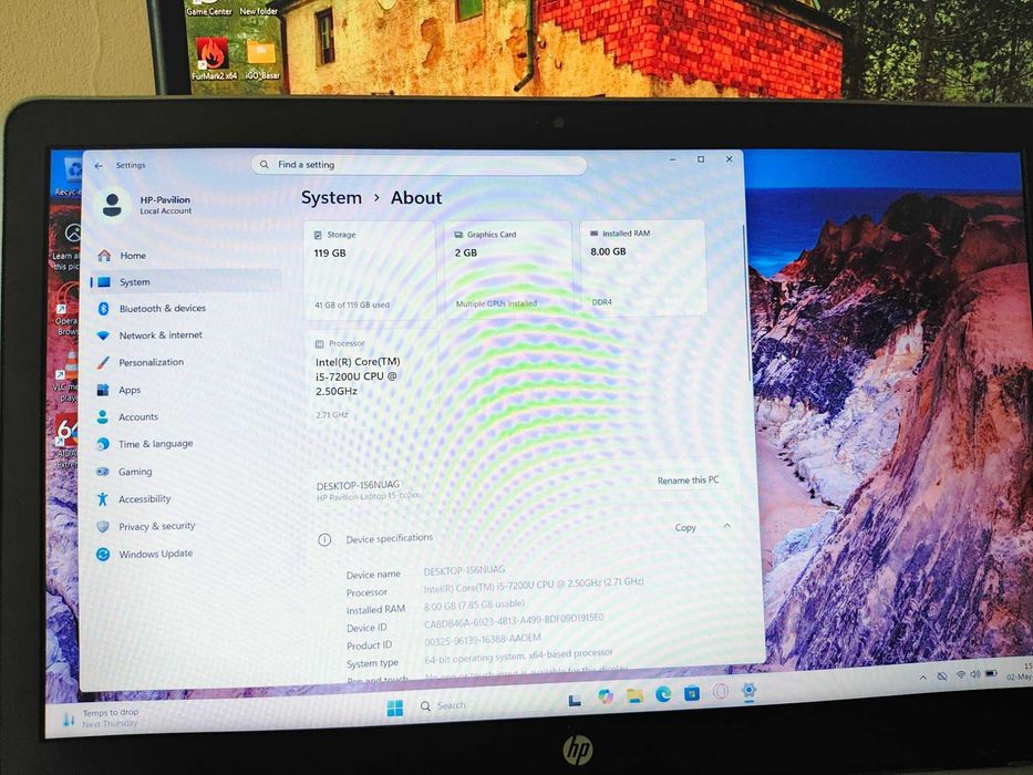 Laptop HP Pavilion 15/SSD/I5/Placa Nvidia