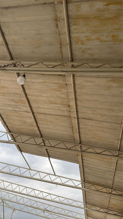 Профлист 1 мм (усиленный) 1×2 м, крепкий, хороший, б/у