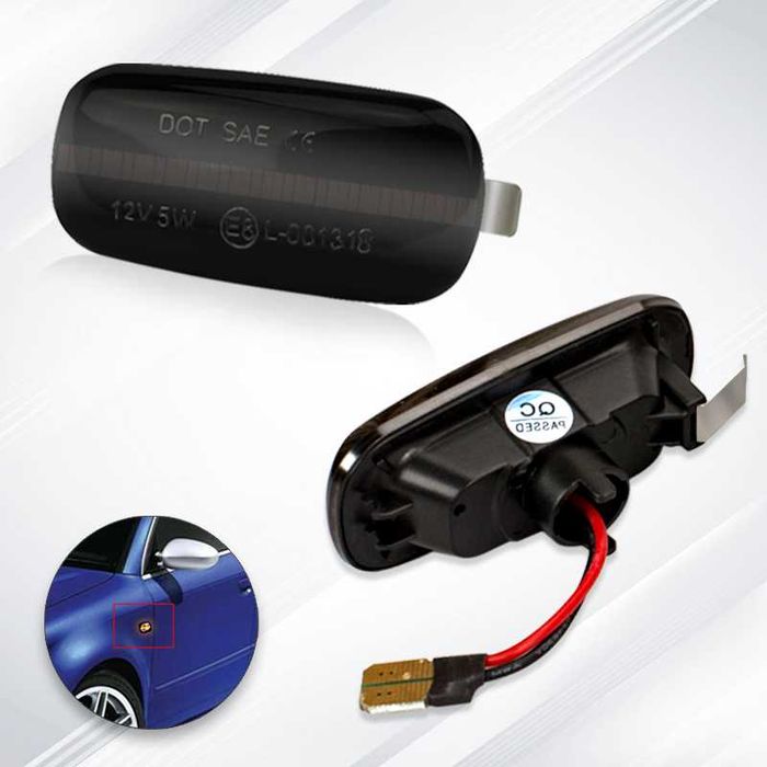 LED мигачи Audi A3 8L , A4 B5 , A8 D2 , A6 C5 , A2 бягащи динамични