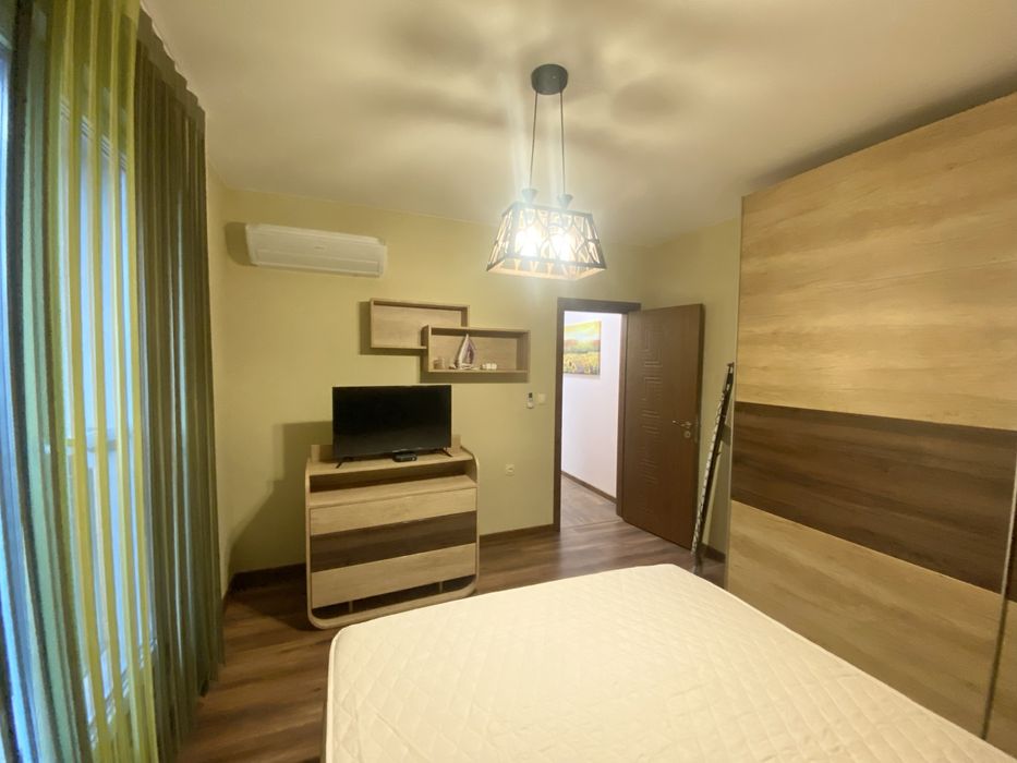 Двустаен в ж.к.Чайка, с интернет и кабелна, лукс обзаведен