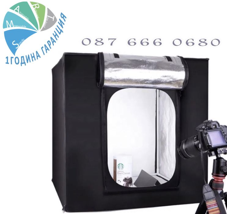 110см Палатка Кутия продуктова фотография фото кутия снимки Led