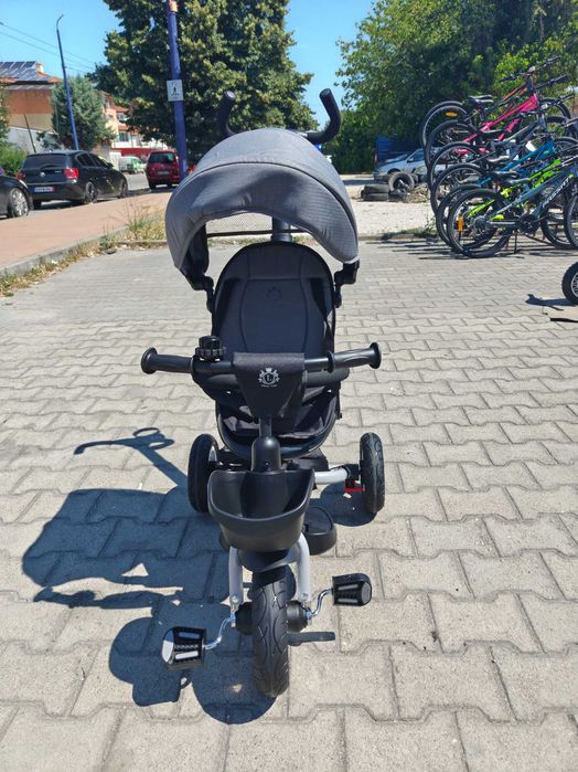 BYOX Детска триколка Flexy LUX сив