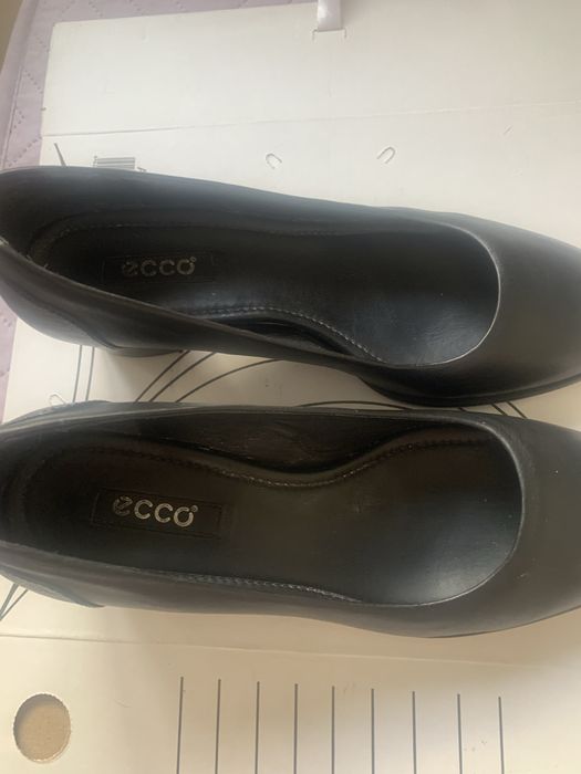 Кожаные туфли Ecco