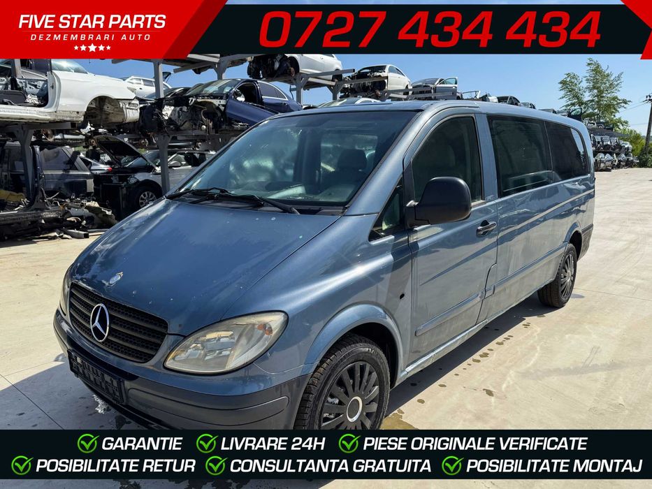 Dezmembrez Vito 639 Extra Long 2.2 CDI om646 Manual Locuri Piele