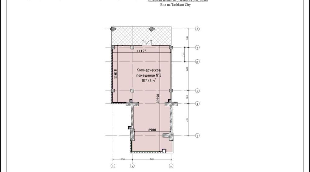 Nrg U-tower | Дружба - Сдается в аренду помещение вдоль дороги 187м2
