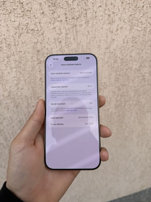 iPhone 16 PRO MAX 256 GB Desert Titanium 95% bateria