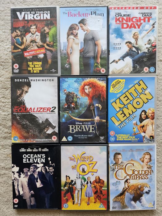 Оригинални  DVD  от лична колекция на Английски език