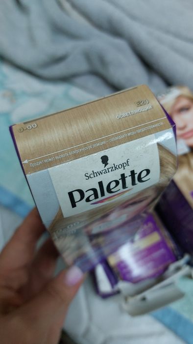 Краска для волос palette
