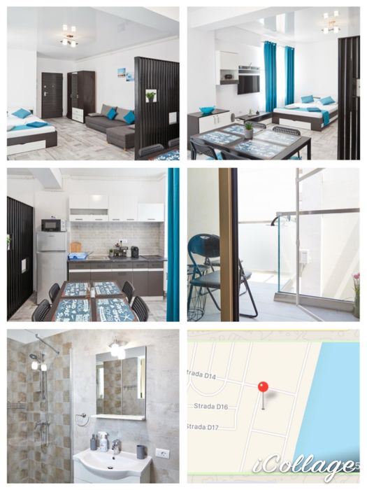 Inchiriez Apartament 2 camere/ Studio Mamaia Nord in regim hotelier