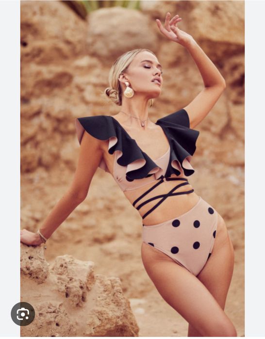 Нов бански Anabel Arto двулицев и крила, р-рМ