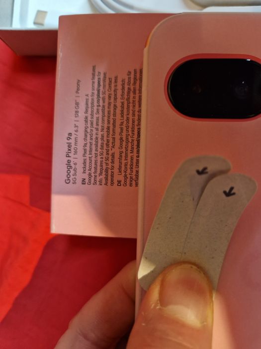 -Google Pixel 9A, Nou, 128Gb, 8Ram, 0 cicluri incarcare, neactivat, ne