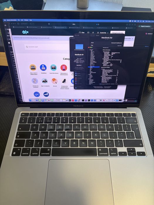 Macbook air m1 256gb 8gb ram
