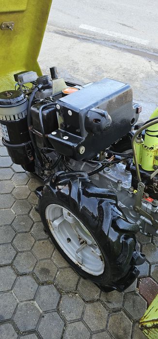 Motocultor Grillo lombardini diesel,pornire electrica