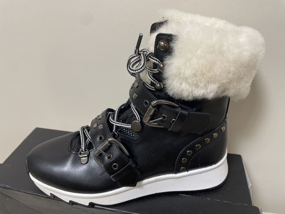 Кожени боти с вълна Ciaboo