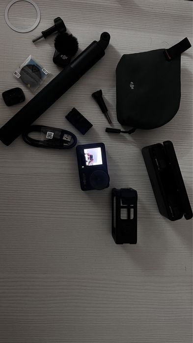 Dji osmo action 4 + микрофон dji