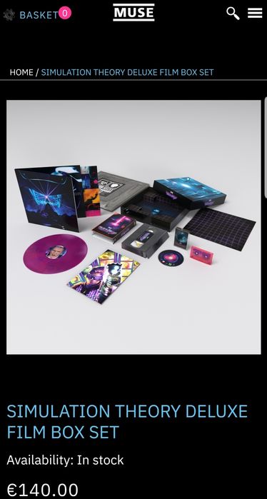 Muse - Simulation Theory Film Deluxe box set