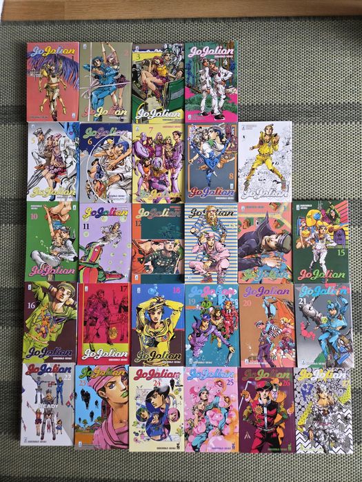 Манга на италиански Jojo's Bizarre Adventure Part 8 (1-27)