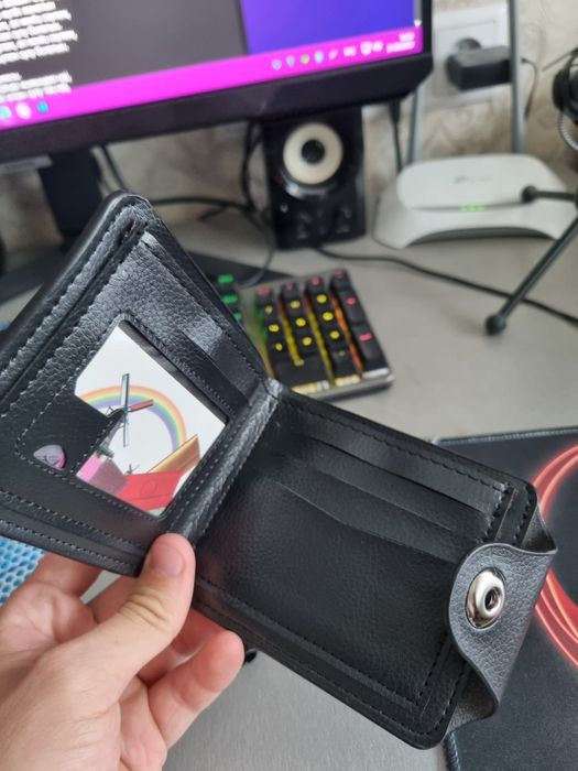 Кошелёк экокожа, кожанный