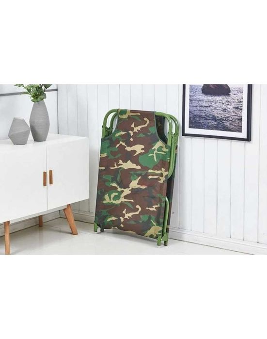 ПРОМО! НОВО Сгъваемо походно легло + възглавница 180х60см