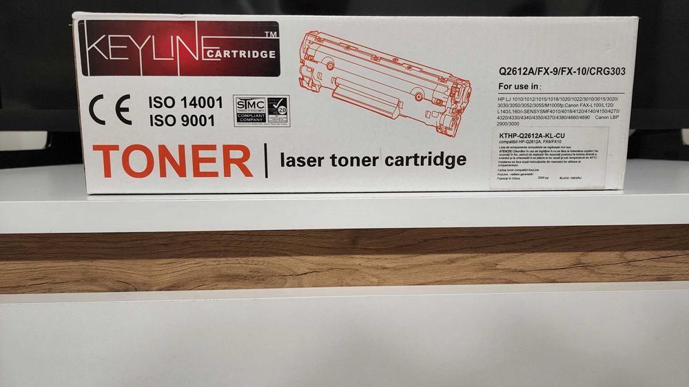 Toner imprimanta laser alb/negru