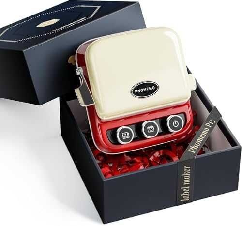 Нов ретро Phomemo P15 Етикетен Принтер – Бързо, Ясно и Лесно Печатане