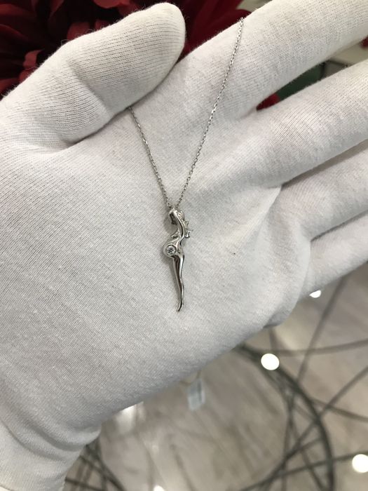 Серебряное колье “Inside Me”