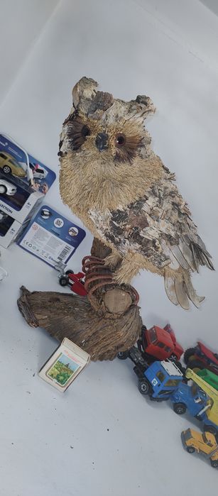 Ръчно изработен декоративен бухал