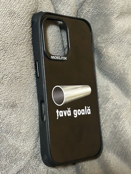 Husa Iphone 16 Mobil fox prosock cu Teava goala