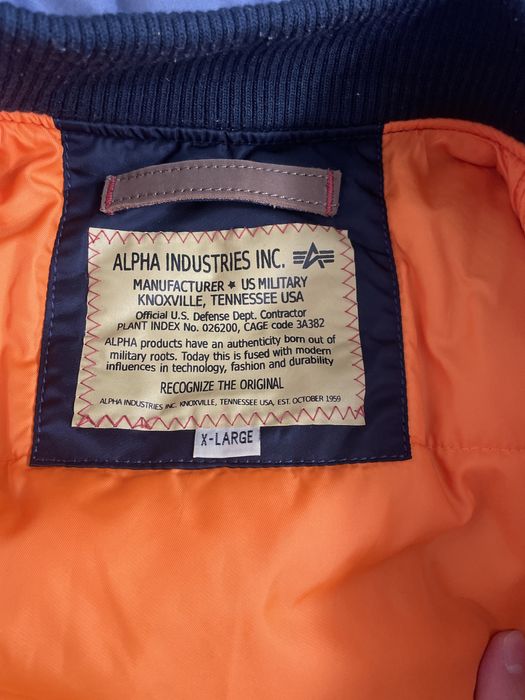 Бомбер Alpha Industries Large Nasa