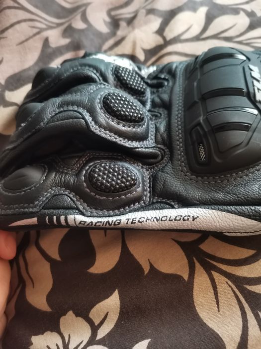 Кожени ръкавици за мотор FLM Sports 8.0