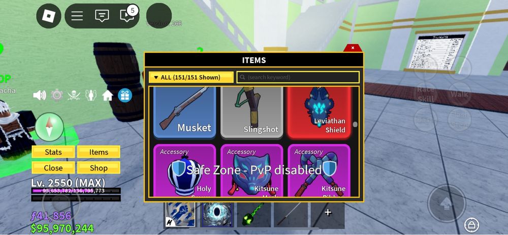 Blox Friuts Аккоунт