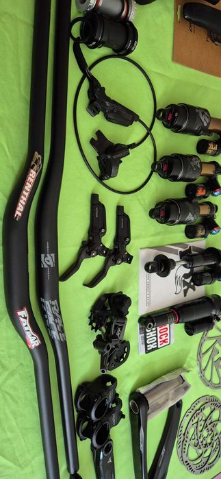 Чисто нови Fox, RockShox Sram, Race Face, SDG, RENTHAL, Magura