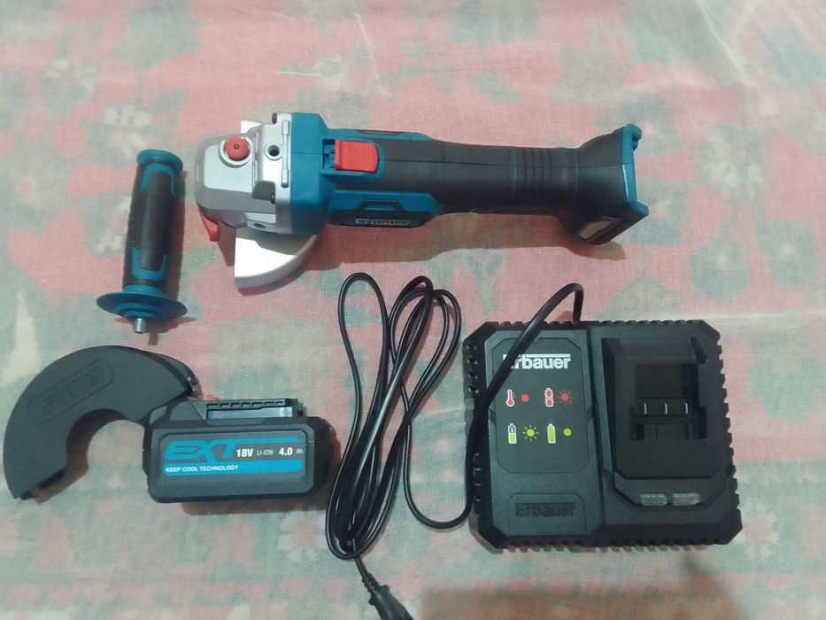 Erbauer 18v болгарка