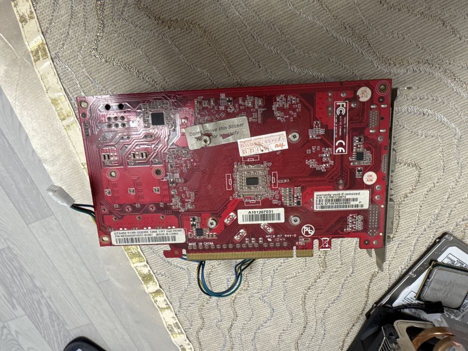 Видеокарта Nvidia gts 450 512mb