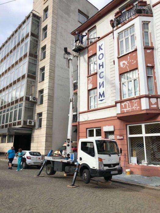 Вишка автовишка  под наем до 27м.