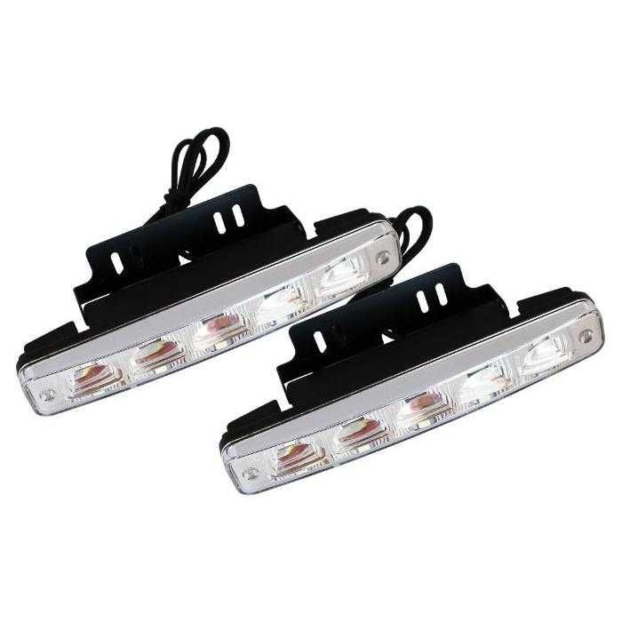 Дневни светлини 001-2 6000К. Дължина: 190мм 2броя