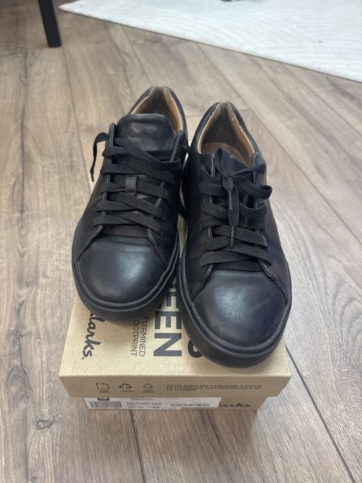 Кеды Clarks кожанные