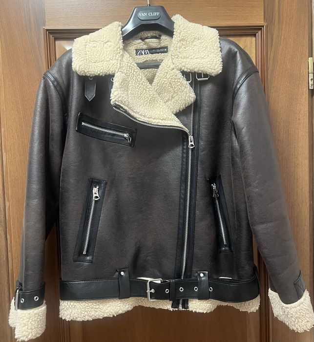 Дубленка женская от Zara