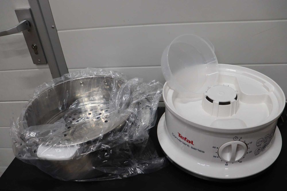Уред за готвене на пара Tefal VC145130, 900W, 6 л, 60-минутен таймер