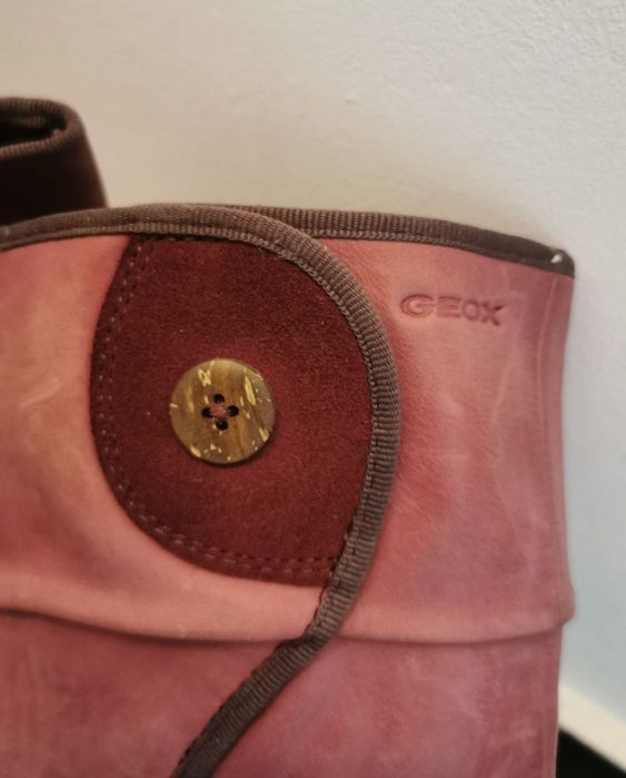 Cizme Geox piele roz  39