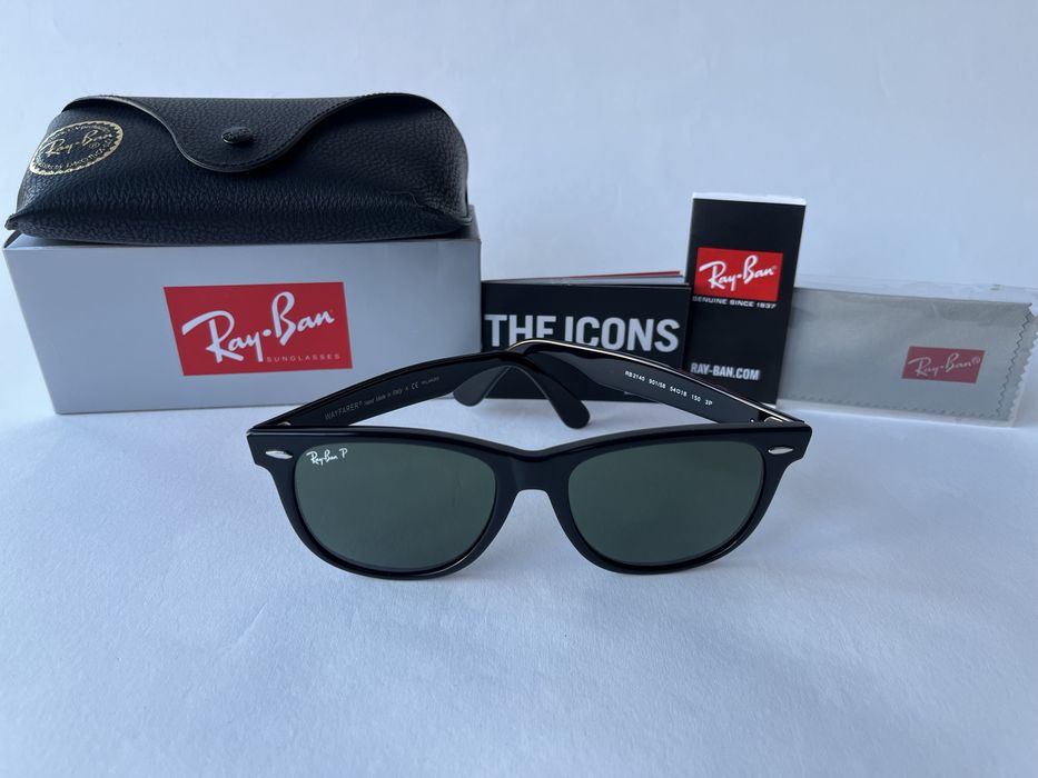 Ochelari de soare Ray Ban 2140 Wayfarer Polarizati Noi