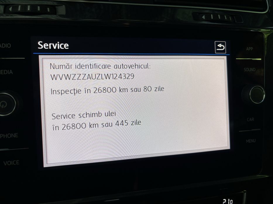 Golf 7 1.6 TDi 2020