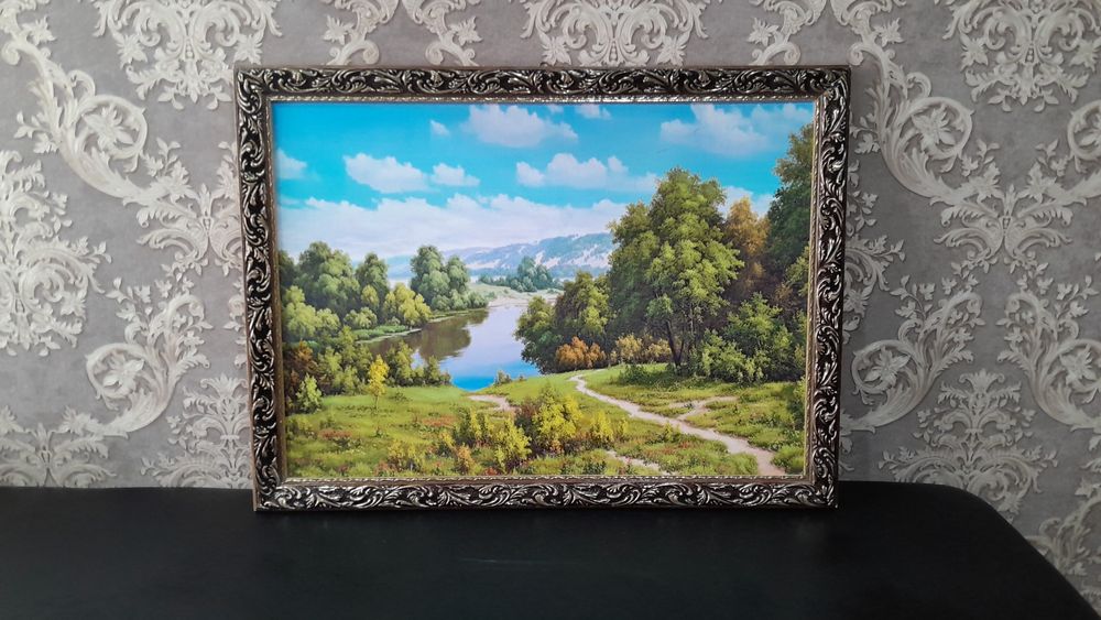 Картина маслом большая 80×60