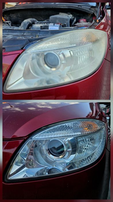 Polish/Reconditionare faruri auto, detailing auto