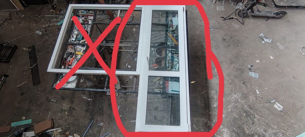 Запазена  пвц дограма VEKA с енерджи стъклопакет