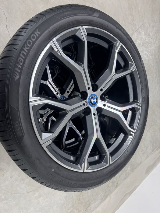 Jante Bmw X5 X6 R21 G05 G06 Originale M741 Hankook Vara 95% Runflat*
