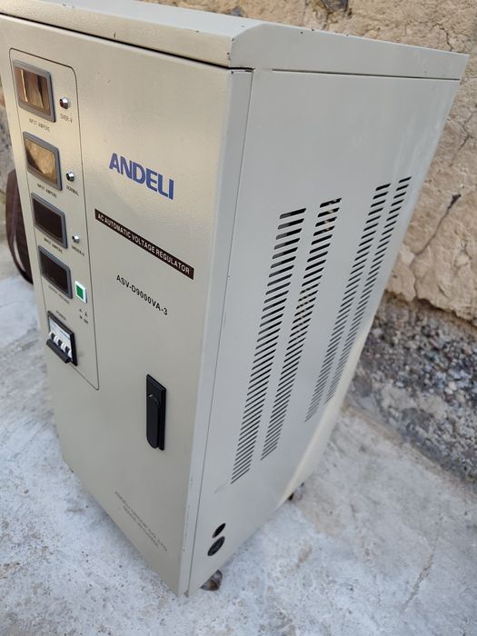 Стабилизатор напряжения Andeli 380v 9kw