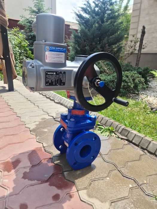 Задвижки с электроприводам AUMA